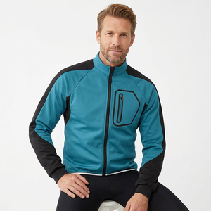 Chaqueta de Ciclismo de Manga Larga para Hombre, Cortavientos, Transpirable, 100% Poliéster, Ropa de Ciclismo OEM - Product Image 4