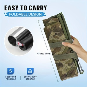 ตาข่ายดักปลาคาร์พขนาดใหญ่ ตาข่ายลอยน้ำสำหรับตกปลาคาร์พ ผ้าอ็อกซ์ฟอร์ดกันน้ำ ถุงใส่ของสำหรับตกปลาคาร์พ ถุงตกปลาสำหรับใช้ในป่า - Product Image 3