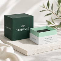 Caja Rígida de Lujo Personalizada para Hombro y Cuello, Empaque de Papel Premium para Perfumes, Fragancias y Marcas de Belleza