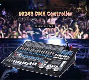 Mũ Kingkong 1024 điều khiển DMX điều khiển ánh sáng giao diện điều khiển DMX 512 điều khiển cháy máy DMX sân khấu