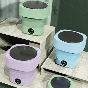 Mini lavadora plegable todo en uno <span class=keywords><strong>de</strong></span> 10L, lavadora <span class=keywords><strong>de</strong></span> ropa a pequeña escala, lavadora <span class=keywords><strong>de</strong></span> ropa todo en uno para coches, carcasa <span class=keywords><strong>de</strong></span> plástico - Product Image 3