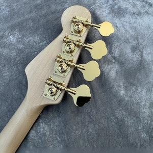 Clavijas de Afinación Abiertas de Metal Dorado sin Níquel para Guitarra Eléctrica de <span class=keywords><strong>4</strong></span> <span class=keywords><strong>Cuerdas</strong></span>, Accesorios para <span class=keywords><strong>Bajo</strong></span> - Product Image 6