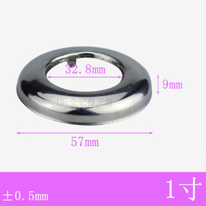 Cubierta Decorativa para Grifo de 346 Puntos y 1 Pulgada, Acero Inoxidable 304 Opcional, Oculta la Válvula de Descarga del Ducha, Accesorios para Grifo - Product Image 1