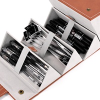 Bestpackaging étui organisateur de lunettes de soleil multiples en cuir PU logo personnalisé lunettes de voyage organiser boîte boîte de présentation de lunettes