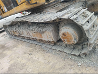 Excavatrice Caterpillar 345GC d'occasion, modèle 2019, 45 tonnes, faible consommation de carburant, pompe hydraulique, moteur, PLC, boîte de vitesses, roulement, construction