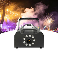Machine à fumée DMX MINGLANG 2000W en gros d'usine avec télécommande, lumières multicolores AC 110-220V pour scène, concert et performance