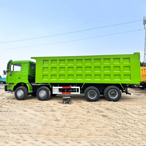 Camión volquete de 12 ruedas SHACMAN F3000 usado 8x4 LHD/RHD volquete de servicio pesado 380 HP camión volquete de segunda mano en venta - Product Image 6