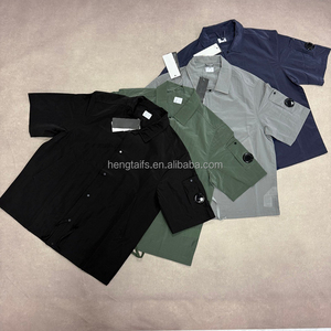 Chaqueta Camisa de Nailon para <span class=keywords><strong>Hombre</strong></span>, Diseño con Lentes Funcionales, Ligera y Transpirable, Multibolsillos, Manga Corta, <span class=keywords><strong>Ropa</strong></span> de Trabajo - Product Image 2