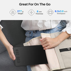 <span class=keywords><strong>Huion</strong></span> 8192 Niveaux 6 Touches Express Personnalisables Conception Dessin Tablette Graphique <span class=keywords><strong>H640P</strong></span> - Product Image 5