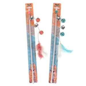 Jouet interactif écologique pour <span class=keywords><strong>chat</strong></span> Dangler Long Scratch <span class=keywords><strong>Accessoires</strong></span> pour chats Style classique Pet Shop Favorite - Product Image 2