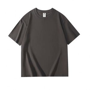เสื้อยืดแขนสั้นผ้าฝ้ายเนื้อนุ่มใส่สบายสำหรับฤดูร้อน คอกลม สีพื้น ขายดี - Product Image 4