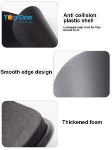 TopOne Adults Kids Lightweight Anti-Collision Small Football Leg Guards Mini Soccer Shin <b>Pads</b> - Product Image 4