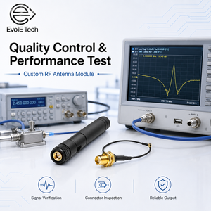 Dual-Band Omnidirectional Rubber Duck RF Antenna Module <strong>2</strong>.4GHz 5.8GHz 5dBi Gold-plated SMA 50 Ohm 360 Coverage Wireless WiFi IoT - Product Image 5