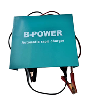 Pengisi daya baterai, 12V24v 30A kompensasi kontrol suhu tampilan LCD UK