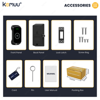 Sistema de Cerradura Inteligente para Vestuarios, Cerradura Digital Oculta con Tarjeta RF, NFC, RFID, Cerradura Electrónica Invisible para Cajones TTlock