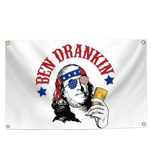 Bandera de 3' x 5' para Interior y Exterior, Decoración para el Hogar y el Jardín, Bandera de Cerveza - Product Image 5