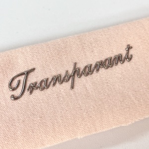 Parche de etiqueta de ropa de TPU con diseño de nueva tendencia, <span class=keywords><strong>Material</strong></span> de estampado en caliente cuadrado con proceso de prensado en caliente, acepta muestra - Product Image 4