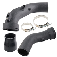 Kit d'admission de tuyau de turbocompresseur en aluminium de haute qualité AOSU pour N55 M135i M235i 2012-2016 – Amélioration des performances