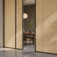 Panneaux décoratifs durables en résine plastique pour cloisons de plafond/mur de villas et hôtels, design effet glace craquelée, pour salons intérieurs modernes