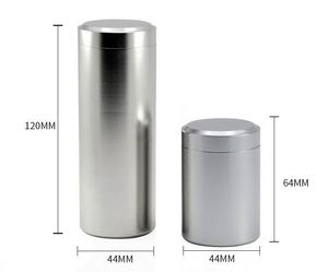 Wholesale Storage Tube Waterproof Portable Metal <b>Aluminum</b> <b>Container</b> - Product Image 5