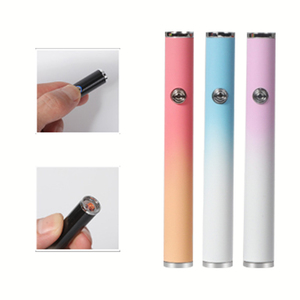 อุปกรณ์สูบบุหรี่ขายส่ง 1 มล. 2 มล. แบตเตอรี่บุหรี่ไฟฟ้าแบบหนาชนิด USB พร้อมไฟแช็ก - Product Image 4