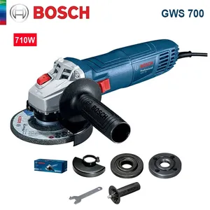 <span class=keywords><strong>Amoladora</strong></span> Angular <span class=keywords><strong>Bosch</strong></span> GWS 700 con Cable, 110/220V, Máquina de Pulir y Cortar, 12000 rpm, Discos de 100 mm, Herramienta Eléctrica - Product Image 1