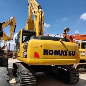 Excelente estado Usado Komatsu PC210LC Excavadora Modelo japonés Diseño original Buen Estado para la venta PC110 PC220 PC350 - Product Image 6