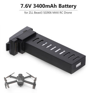 Batterie Lithium rechargeables pour ZLL ast3 <span class=keywords><strong>SG906</strong></span> PRO MAX, accessoires de Drone, 7.6V, 3400mAh - Product Image 3