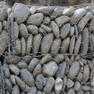 Gabion <b>Mesh</b> Hexagonal Plain Weave Hot Dip Electric Galvanized Steel Woven 2-5mm Diameter 10-275g/m2 Zinc Coated - Product Image 3