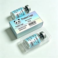 Étiquettes autocollantes en vinyle imperméables pour formules cosmétiques, flacons de 2 ml, 10 ml, 15 ml, poudre