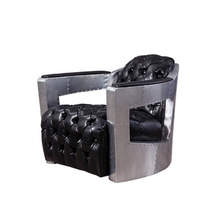 Chaise d'aviation Vintage, à œuf, noir, pour avion, Vintage, haute qualité - Product Image 1