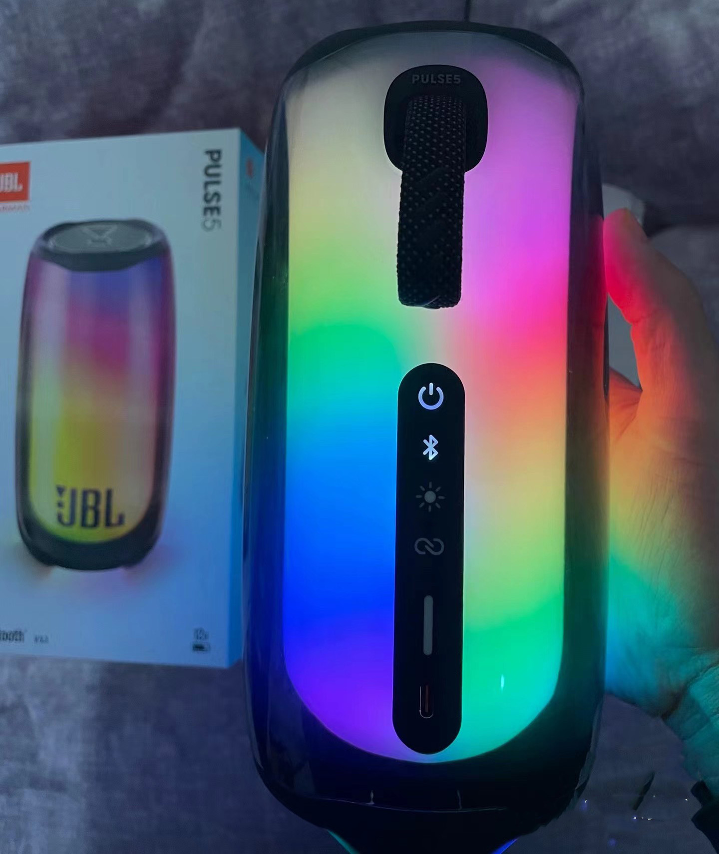 JBL Pulse 5 - LED JBL Speaker with RGB Colors & Waterproof