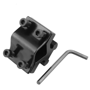 Clip de fixation pour tube rond en aluminium CNC, multicolores, léger, facile à installer, compatible avec la lampe torche Red Dot, accessoire pour activités de plein air - Product Image 3