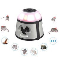 Répulsif à ultrasons 4-en-1 électrique pour souris, Rat, écureuil, rongeur, dispositif de dissuasion de souris humaine