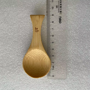 Mini <span class=keywords><strong>cucharas</strong></span> <span class=keywords><strong>de</strong></span> <span class=keywords><strong>bambú</strong></span> personalizadas para té Matcha desechables talladas a mano naturales ecológicas personalizadas - Product Image 5