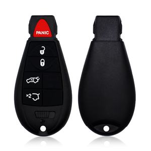 Grosir OEM 5 tombol kunci mobil Fob Remote tanpa kunci masuk untuk 2008 - 2013 Jeep Commander <span class=keywords><strong>Grand</strong></span> Cherokee (non-prox) 433MHz ID46 - Product Image 2