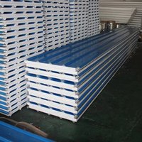 Vente directe d'usine, panneaux de toiture en acier coloré de qualité supérieure, résistants à l'humidité et à la chaleur, panneaux sandwich en mousse, panneaux de toiture ondulés