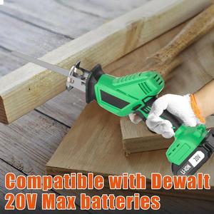 20V Cordless Reciprocating <b>Saw</b> Industrial Grade DIY Tool for Metal Wood Plastic PVC Materials CRS-20A-1 Cordless Reciprocal <b>Saw</b> - Product Image 6