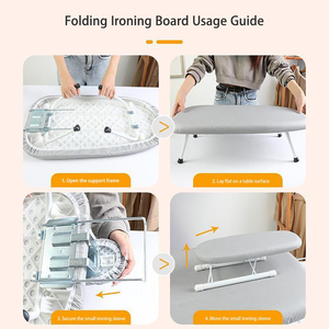 Customizable Heat Resistant Tabletop Ironing Board <b>Foldable</b> Ironing <b>Table</b> <b>Small</b> Lightweight Clothing Ironing <b>Table</b> - Product Image 3