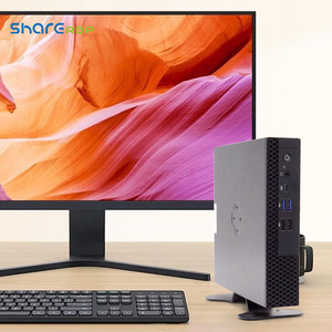Sharerdp Tùy Chỉnh Core I3 I5 I7 I9 13th 14th Gen 14900K 14700 13700 13900K loại-C HD VGA Máy Tính Để Bàn Mini <span class=keywords><strong>PC</strong></span> Fan Trường Hợp Máy Tính T100 - Product Image 4