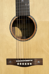 Acabado brillante precio <span class=keywords><strong>de</strong></span> fábrica marca aiersi <span class=keywords><strong>de</strong></span> alto grado 40 pulgadas pequeño estilo Jumbo <span class=keywords><strong>guitarra</strong></span> acústica superior sólida para guitarrista - Product Image 3