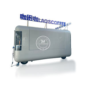 OEM Outdoor Shawarma Mobile Food Cart Street Fast Food Carts Mobile <b>Coffee</b> Food Trailer Venindg Kiosk on Sale - Product Image 3