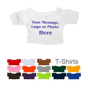 JM9039 Geeme lindo Peluche de peluche <span class=keywords><strong>Promo</strong></span> oso de peluche de juguete con camiseta personalizada - Product Image 6