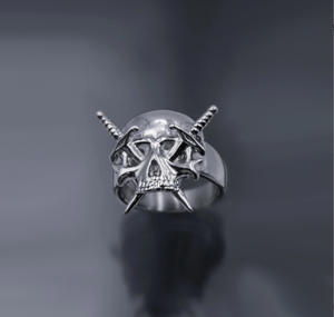 포커 테디 베어 버니 광대 거미 반지 할로윈 남성용 - Product Image 4