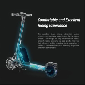 GPS Tracking APP Control Shared Electric <strong>Scooter</strong> Manufacture Supplier Factory Direct Sale 3 Wheel <strong>Scooter</strong> Dual Front Wheel - Product Image 5