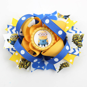 <span class=keywords><strong>Minion</strong></span> Pinzas para el cabello Venta caliente <span class=keywords><strong>Minion</strong></span> Accesorios para el cabello Niños Niñas Pinzas para el cabello - Product Image 3