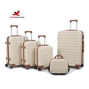 Valise de voyage design valise à roulettes voyage durable bagage léger sacs 5 pièces