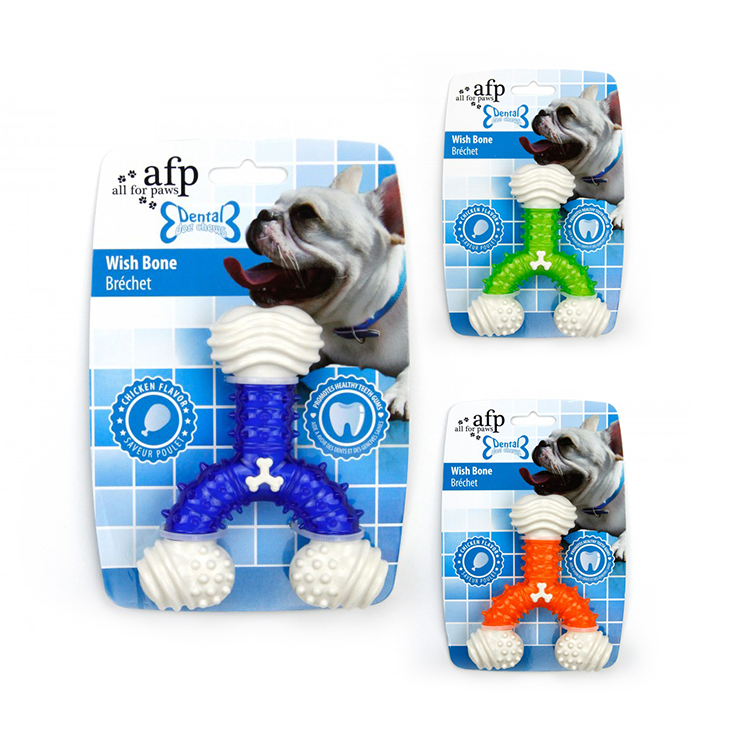 Durable Dog Chewing Toys Eco-Friendly Dental Triple Joint
