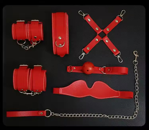 Juego de 7 Accesorios de Bondage para Parejas, Juguetes Sexuales Alternativos para Adultos, Kit de Bondage BDSM - Product Image 5