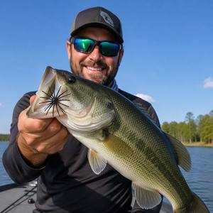 Esca Morbida Bionica a Forma di Riccio Marino in Silicone TPE Galleggiante OEM, Stile Coike, con Punte, per Attrezzatura <span class=keywords><strong>da</strong></span> Pesca al Bass - Product Image 5